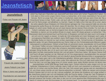 Tablet Screenshot of jeansfetisch.com